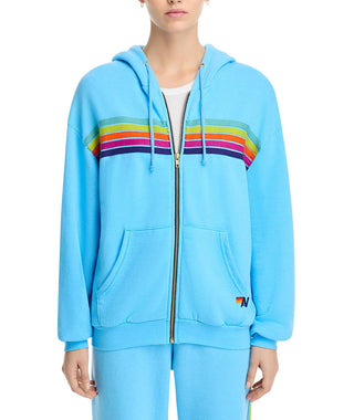 Aviator Nation - 5 Stripe Zip Hoodie