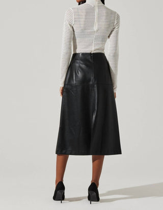 Astr - Lida Open Knit Top