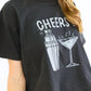 All Us - Shaker Wide Crop Tee