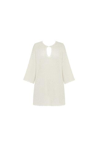 Peony - Pointelle Oversized Mini Dress