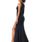 Ashleylauren - One Sleeve Jersey Gown