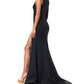 Ashleylauren - One Sleeve Jersey Gown