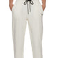 DKNY Women's Sport Drawstring Logo Joggers White Size X-Large