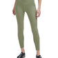 DKNY Women's High Waist 7/8 Leggings Green Size Medium