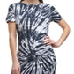 DKNY Women's Tie Dyed Dress Black Size X-Large