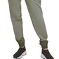 DKNY Women's Cotton Cargo Jogger Pants Green Size Small
