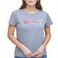 DKNY Women's Graphic Logo Print T-Shirt Gray Size Small