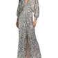 Sachin & Babi - SEQUIN GABBY GOWN