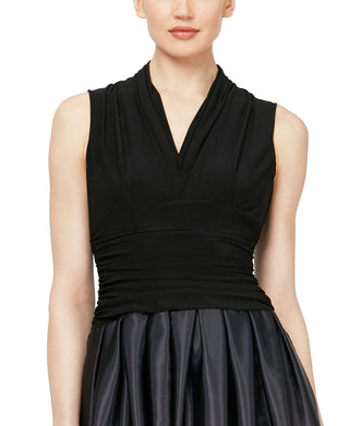 SL Fashions Women's Ombre Party Dress Black Size 10