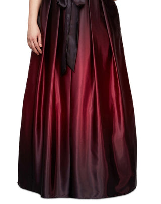 SL Fashions Women's Ombre Ballgown Black Size 14W