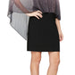 SL Fashions Women's Shimmer Bore Popover Dress Black Size 18