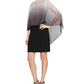 SL Fashions Women's Shimmer Bore Popover Dress Black Size 18