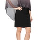 SL Fashions Women's Shimmer Popover Sheath Dress Gray Size 12