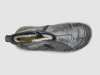 Kcr Group - Women's Original Wool-lined Zip-up Leather Boots