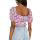 For Love & Lemons - Katarina Puff Sleeves Top