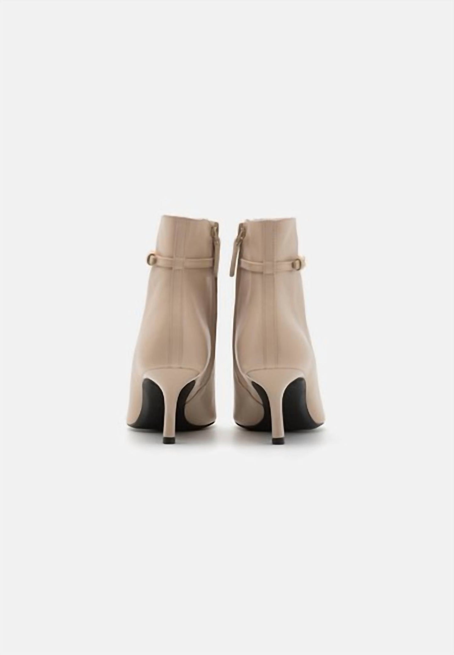 Tory Burch - Women's Double T Buckle Pointed Ankle Boot