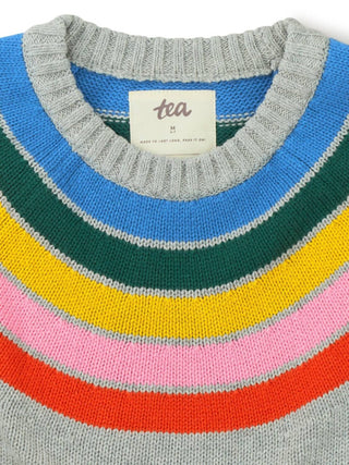 Tea Collection - Rainbow Sweater