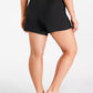 Island Escape Women's Swim Shorts Swimsuit Black