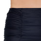 Raisins Women's Alicante Solids Costa Skirt Swim Bottom Black Size 14W