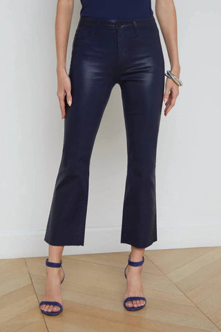L'Agence - Kendra High Rise Cropped Flare Jeans