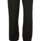 Cubavera Men's Solid Linen Blend Drawstring Pants Black Size X-Large