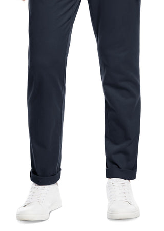 Perry Ellis Men's Flat Front Chino Pants Blue Size 38X30