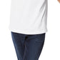 Perry Ellis Men's Colour Block Jersey Polo Shirt White Size Medium