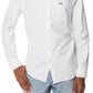 Perry Ellis Men's Oxford Button Down Shirt White Size XX-Large