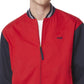 Perry Ellis Men's Logo Bomber Jacket Red Size Medium