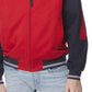 Perry Ellis Men's Logo Bomber Jacket Red Size Medium