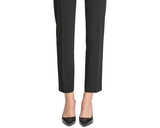 DKNY Women's Slim Pants Black Size 8 Petite