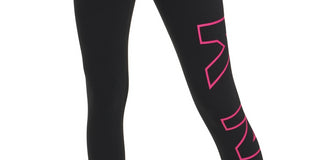 DKNY Women's Big Logo High Waist Leggings Black Size S