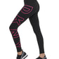 DKNY Women's Big Logo High Waist Leggings Pink Size X-Small
