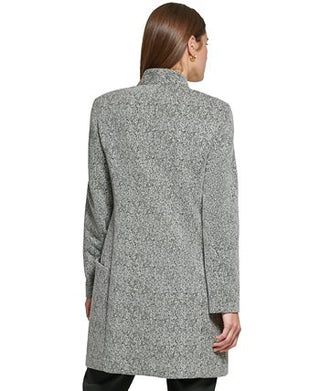 DKNY Women's D Ring Topper Jacket Gray Size 6