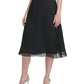 DKNY Women's Pleated Skirt Black Size Small