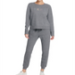 DKNY Women's Sport Running Fitness Sweatshirt Grey Size Medium
