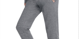 DKNY Women's Sport Sparkle Logo Joggers Grey  Size Small