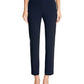 DKNY Women's Stretch Crepe Essex Straight Leg Dress Pants Blue Size 12