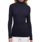 DKNY Women's Ribbed Turtleneck Sweater Black Size L
