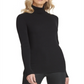 DKNY Women's Ribbed Turtleneck Sweater Black Size L