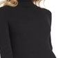 DKNY Women's Ribbed Turtleneck Sweater Black Size L