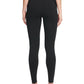 DKNY Women's Tummy Control Compression Full Length Leggings Black Size Large