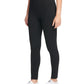 DKNY Women's Tummy Control Compression Full Length Leggings Black Size Large