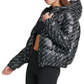 DKNY Women's Logo Print Hooded Jacket Black Size X-Large