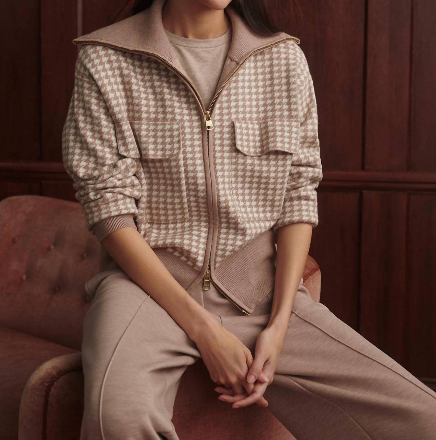 Varley - Ablett Jacquard Jacket