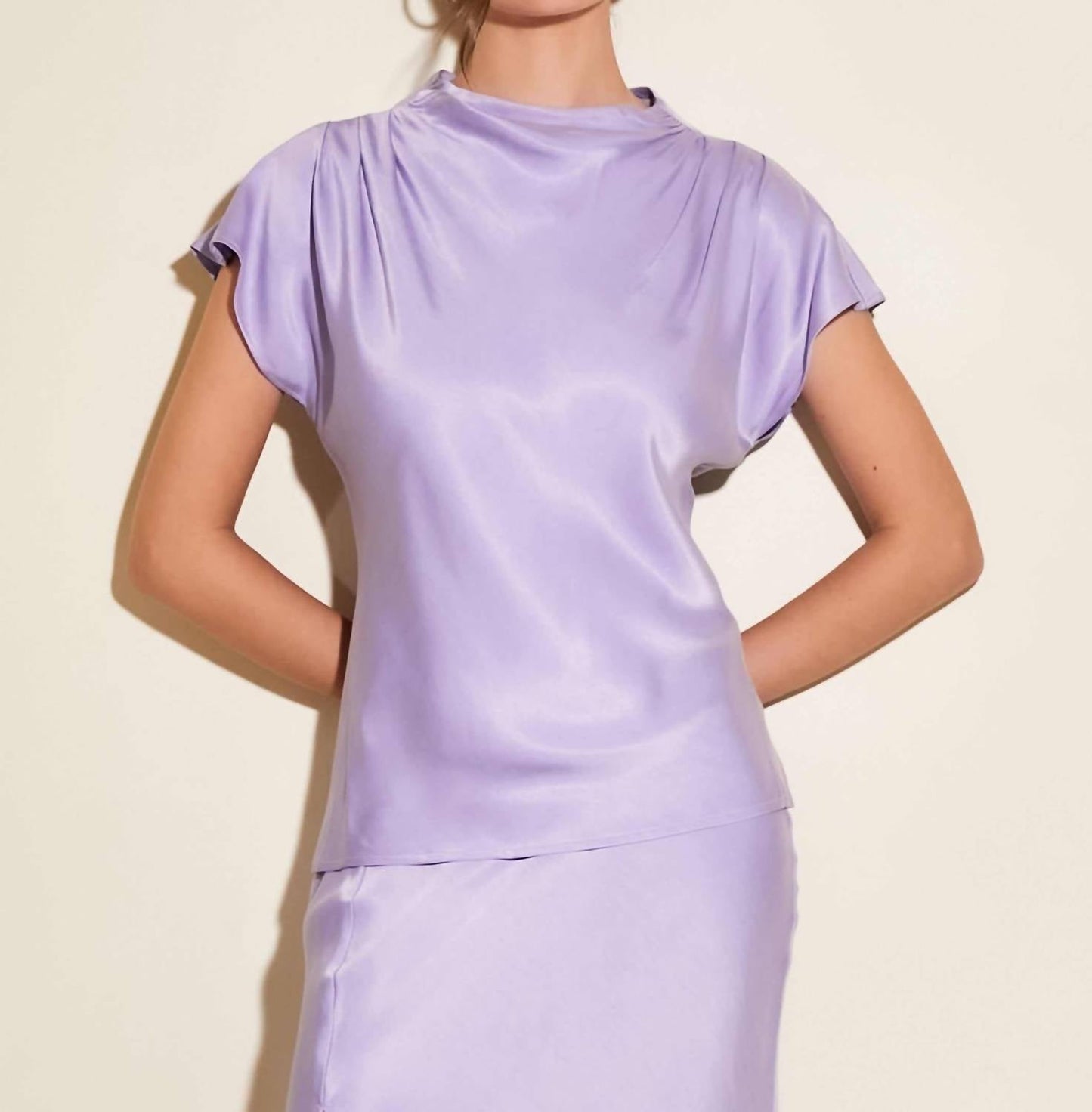 Fifteen Twenty - Emmeline Drape Neck Blouse