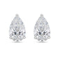 Diana M Jewels - 5.00 Cts Lab Grown Pear Cut Stud Earrings