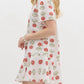 Entro - Marilyn Poppy Drop Waist Mini Dress