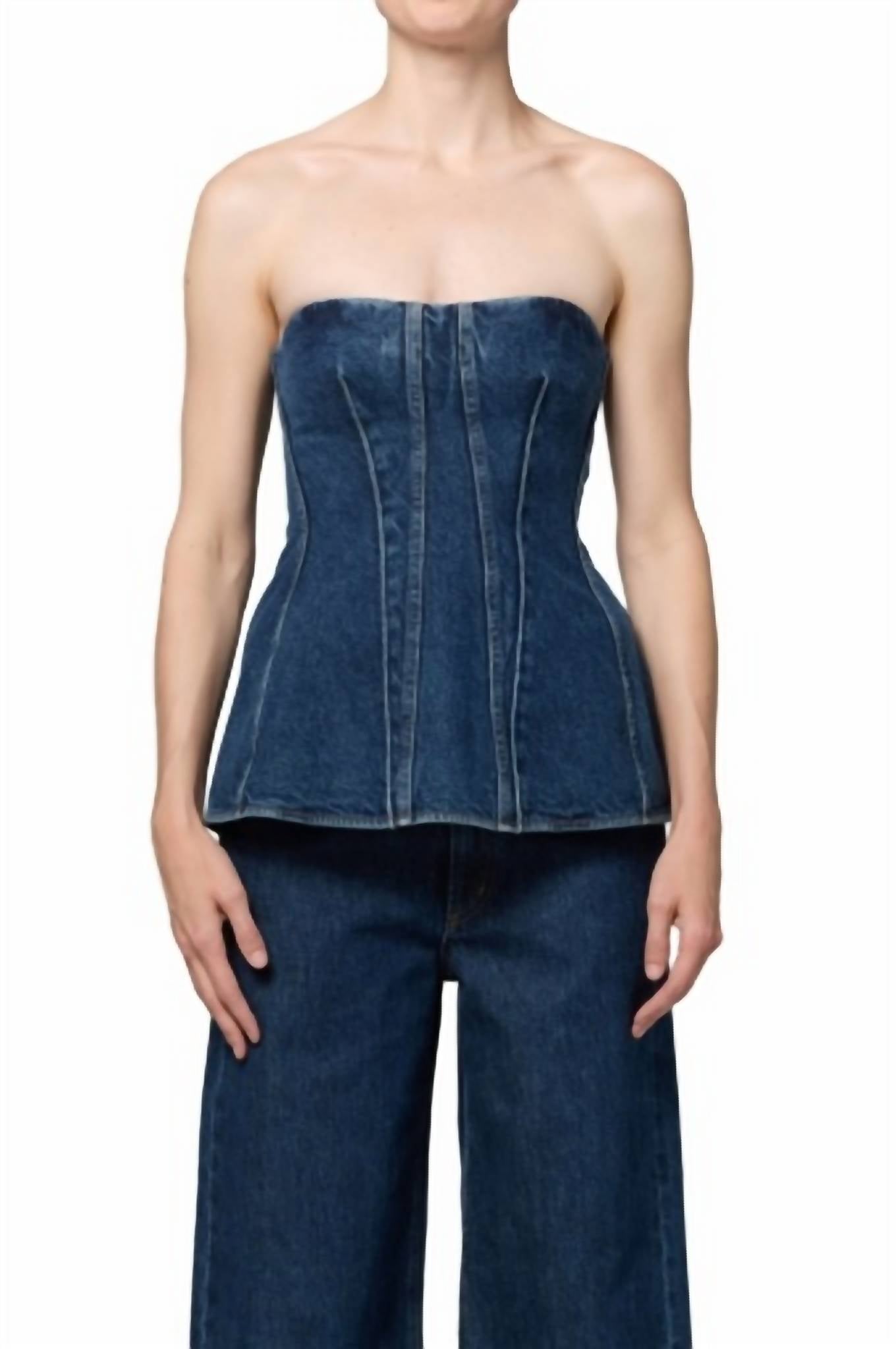 Agolde - Lara Corset Top