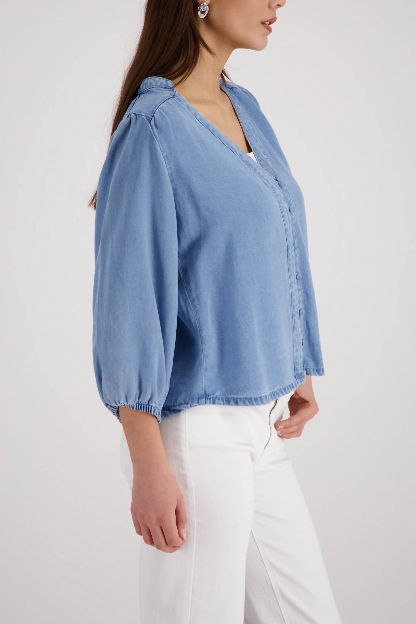 &Merci - Soft Chambray Blouse